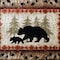 Flash Furniture 5' x 7' Brown Rustic Bear and Cub Olefin Area Rug KP-RGB3940-57-BN-GG - alternate 6